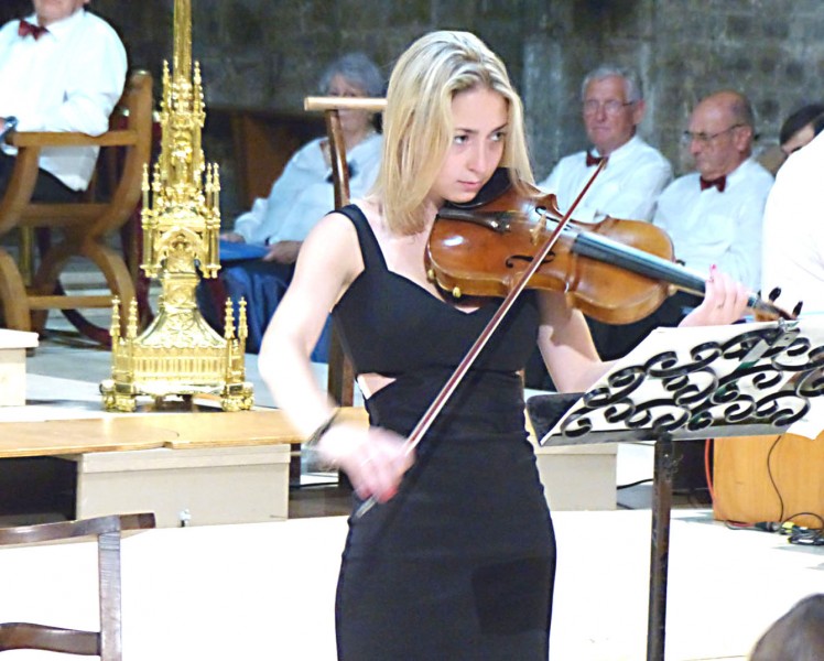 Concert 19 Juin 2015 - Lucille SOUBRÉ-LANABÈRE au violon